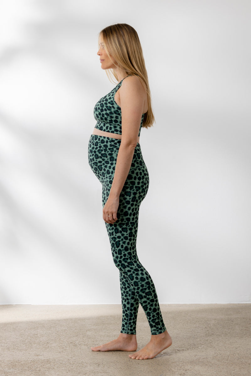 CGM Maternity Leggings over the Belly Maternity Yoga Pants Pregnancy  Leggings - Helia Beer Co