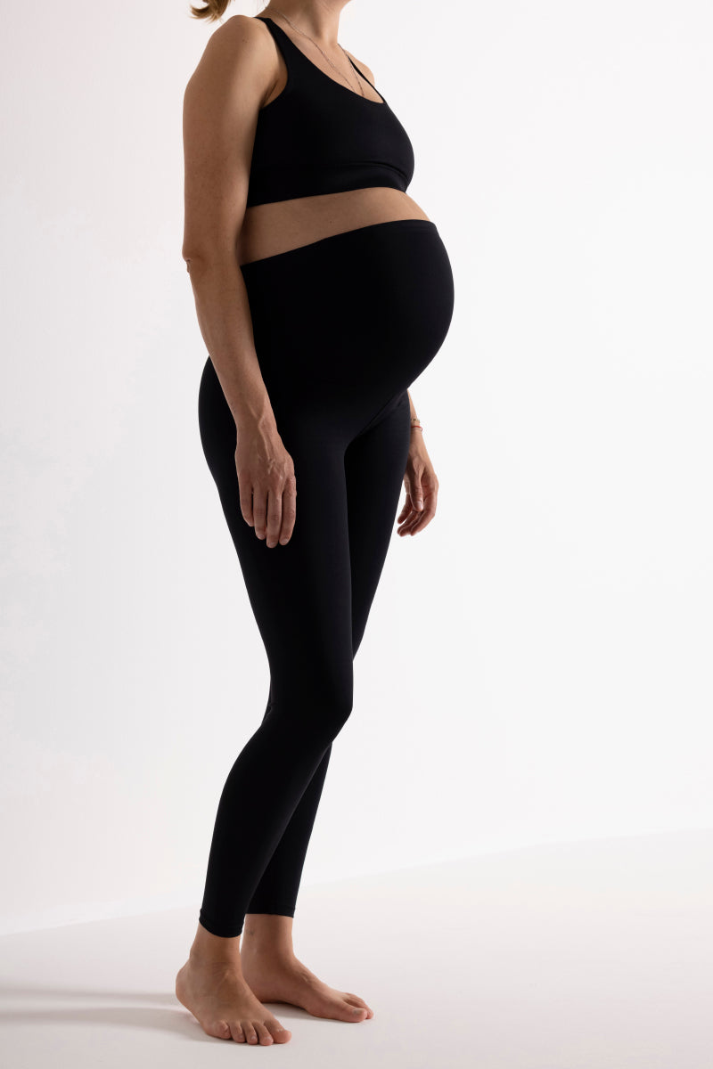 Leggings Maternity Black - Hey Honey Yoga